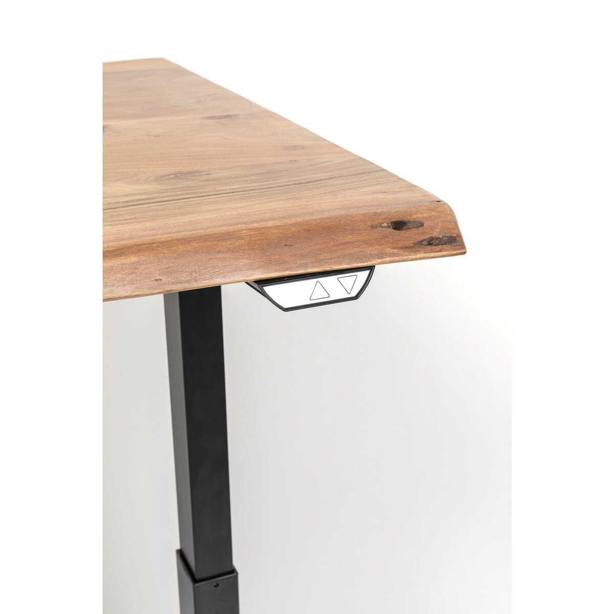 KARE Design Tisch Office Harmony höhenverstellbar Schwarz 160x80