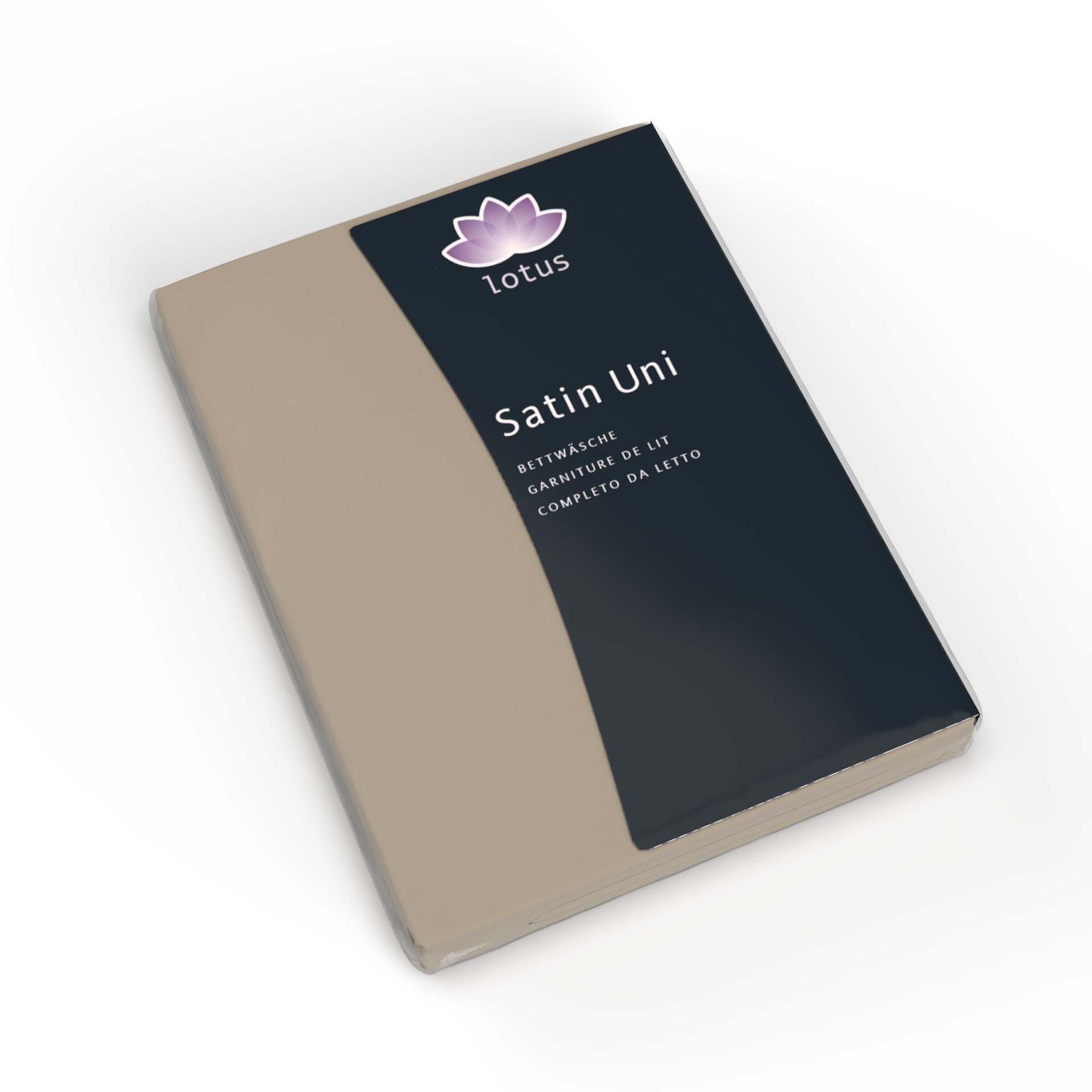 Lotus Bettwaren Lotus Satin Spannbetttuch
