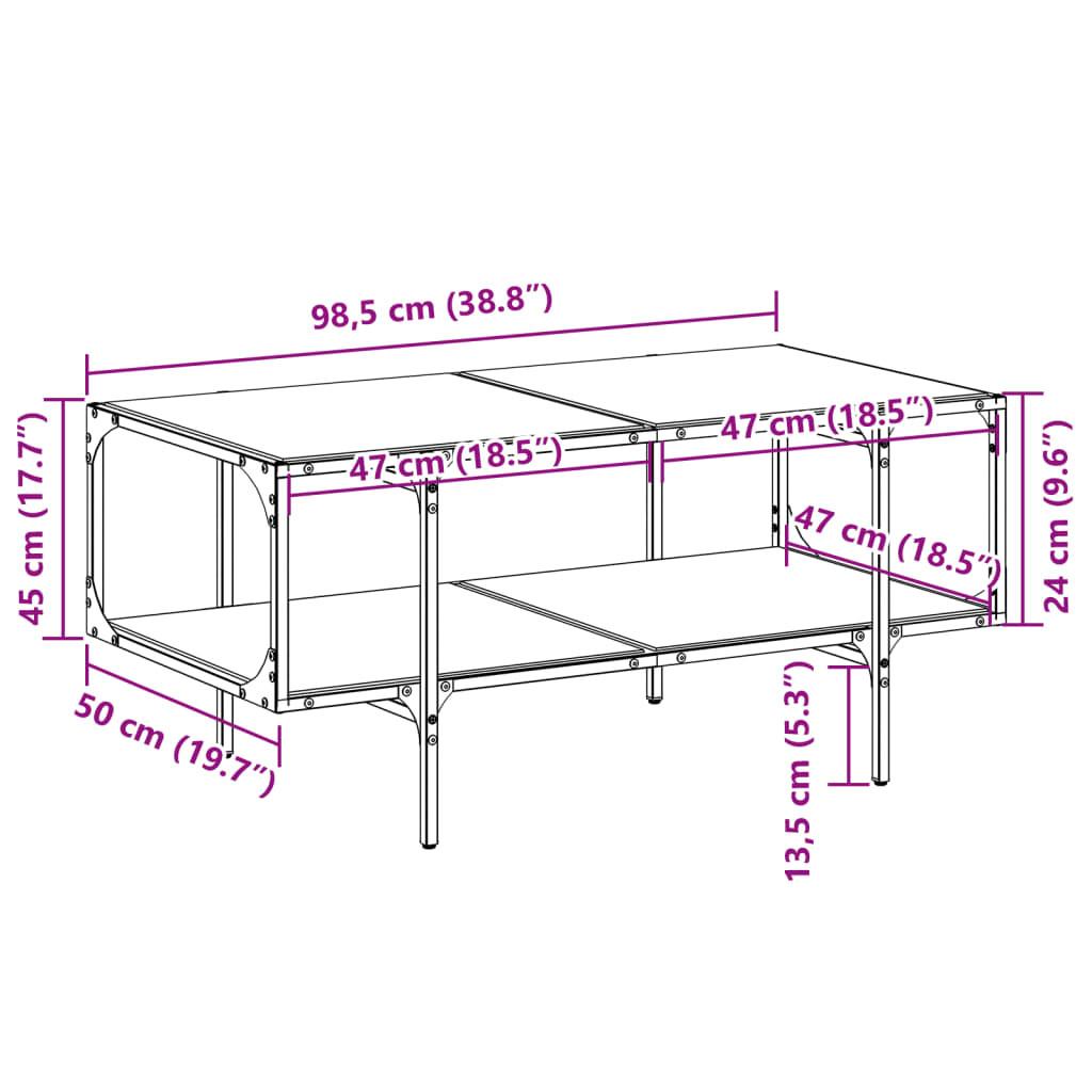 VidaXL Couchtisch holzwerkstoff