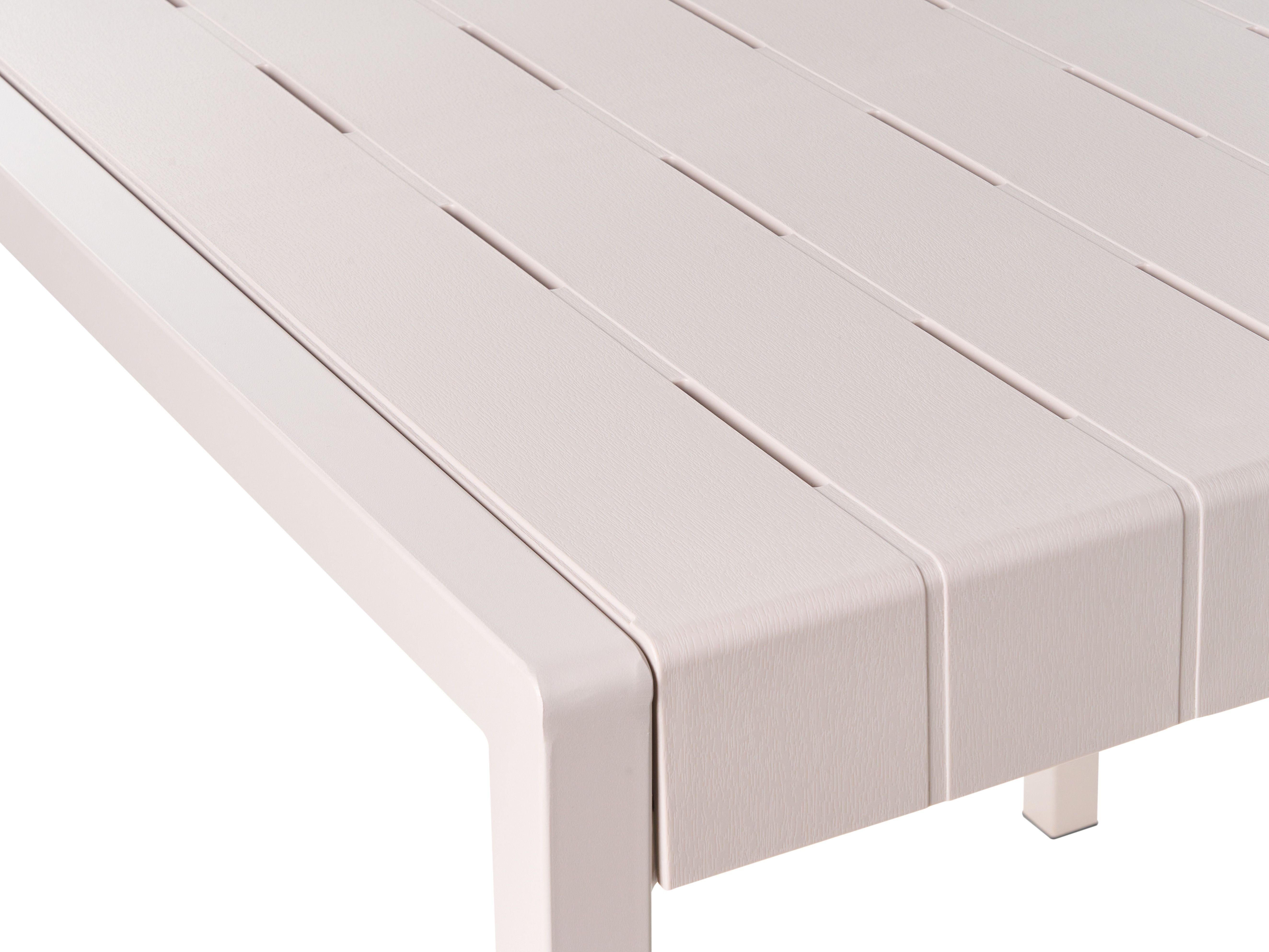 Beliani Gartentisch aus Polypropylen Modern BARTICA