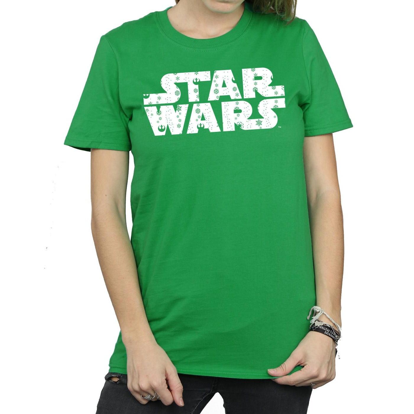STAR WARS Star Wars Christmas Logo T-Shirt