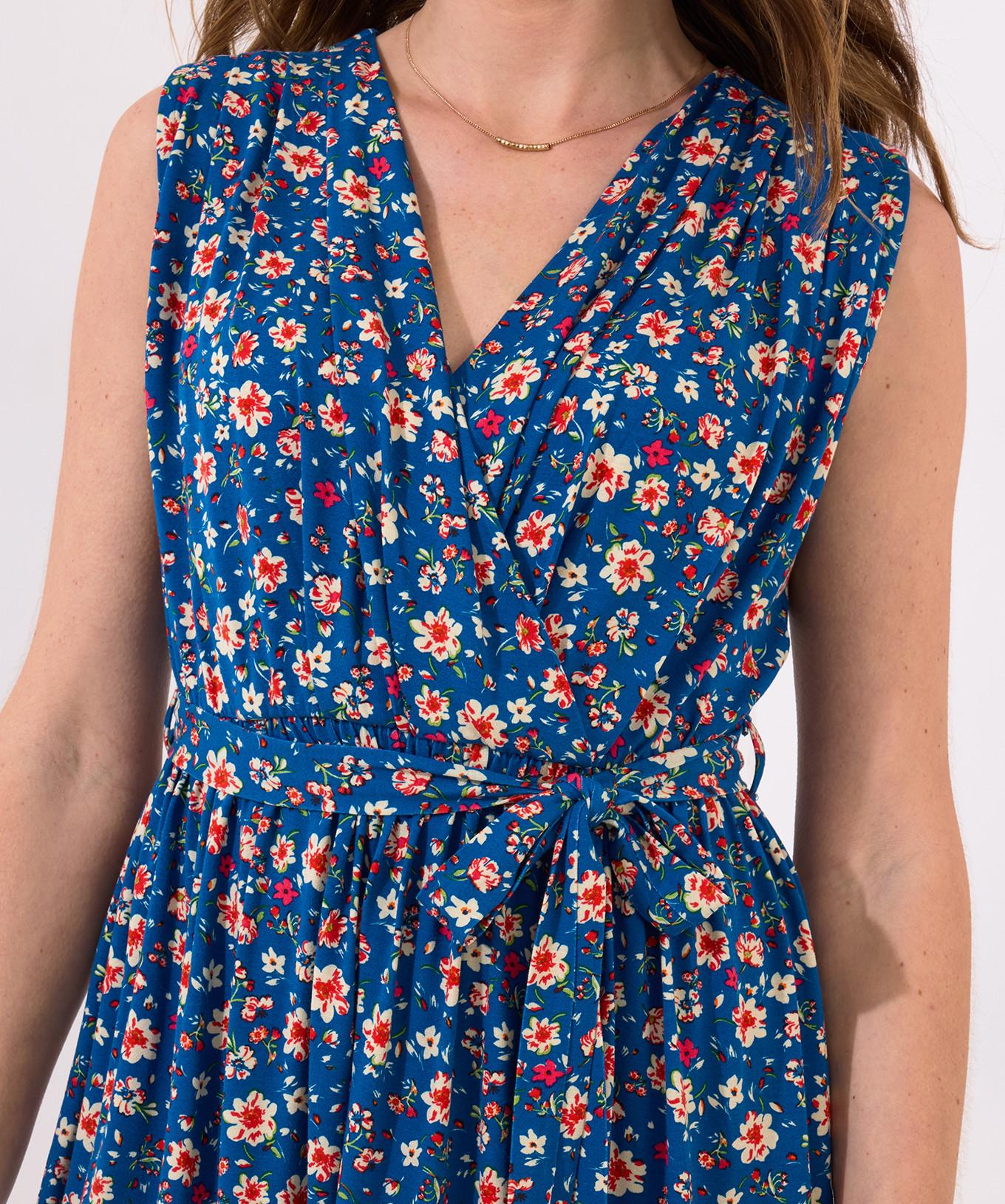 Joe Browns Florales V-Ausschnitt Jerseykleid