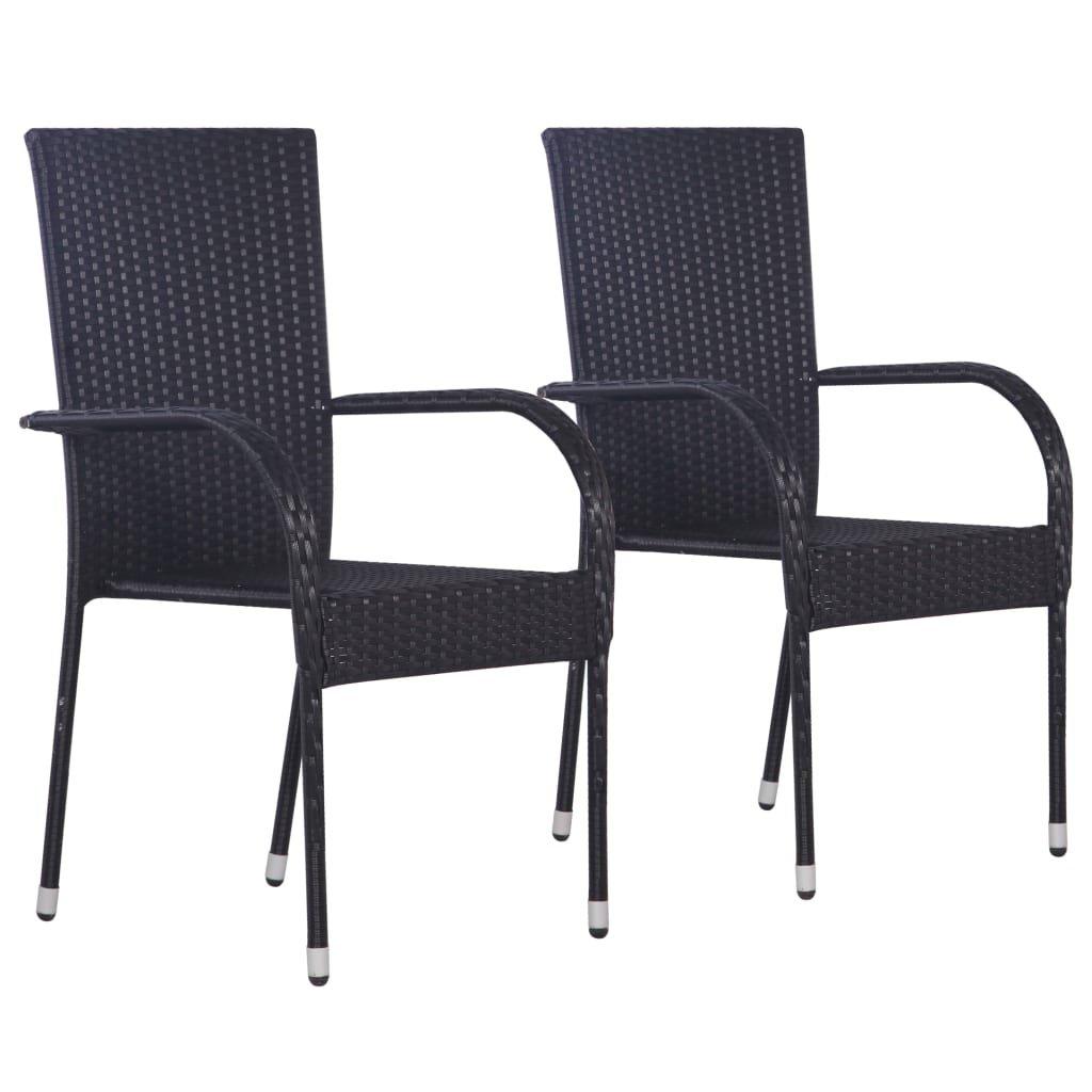 VidaXL Gartenstuhl poly-rattan