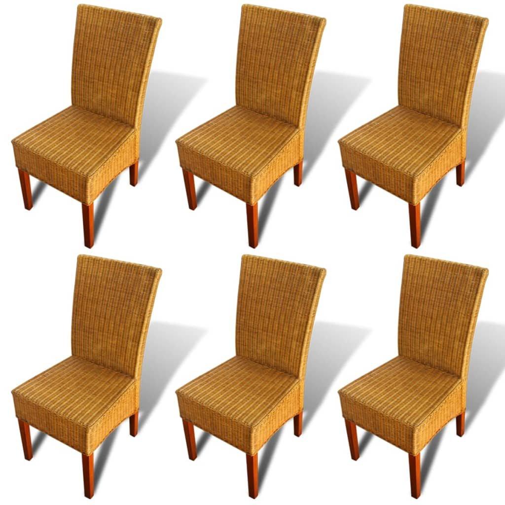 VidaXL Esszimmerstuhl rattan