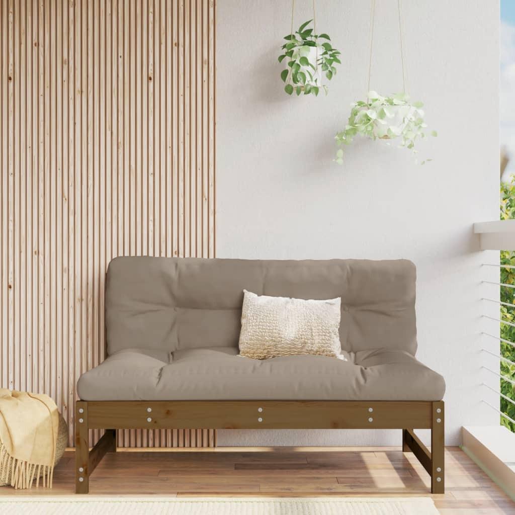 VidaXL Mittelsofa kiefernholz