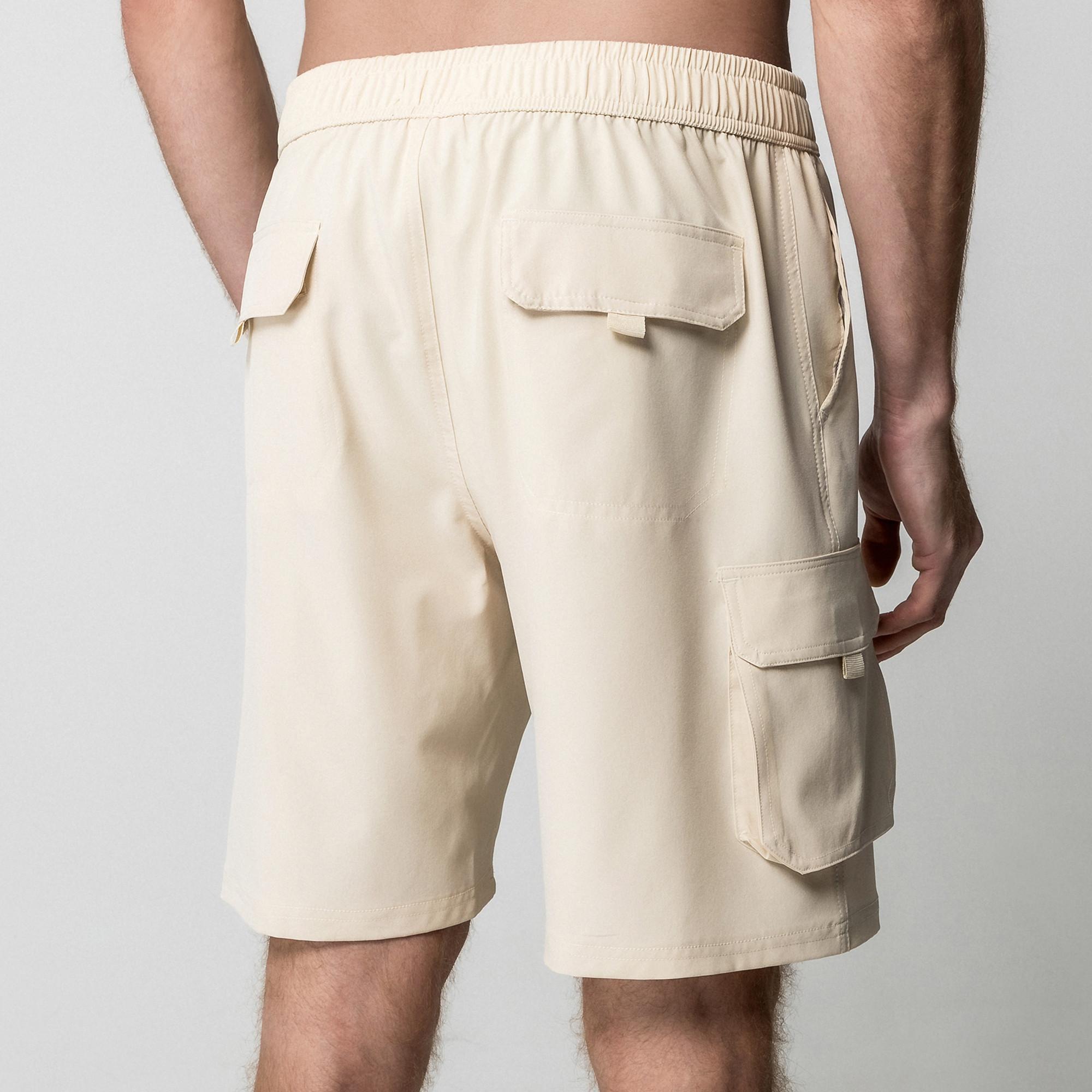 Manor Sport Solid Short Cargo Badeshorts