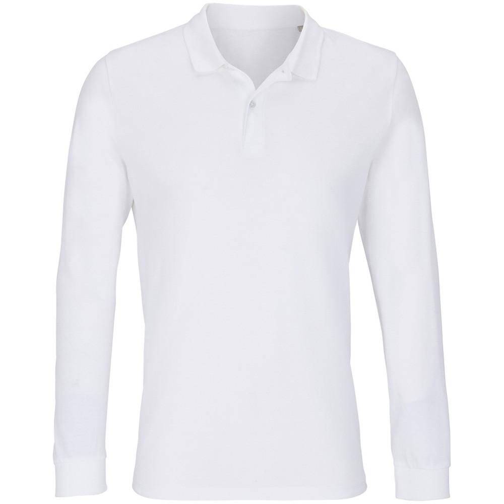SOLS Planet Langärmliges Poloshirt