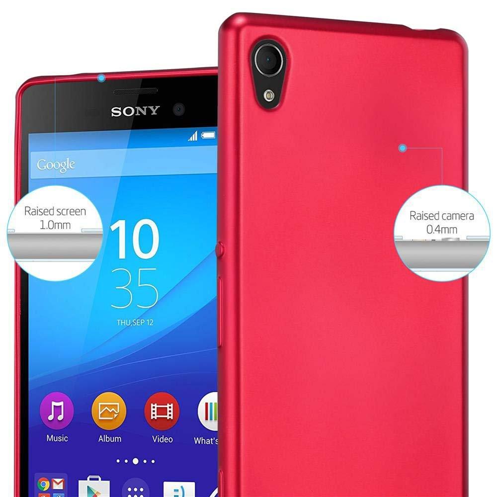 Cadorabo Hülle für Sony Xperia M4 AQUA TPU Silikon Matt