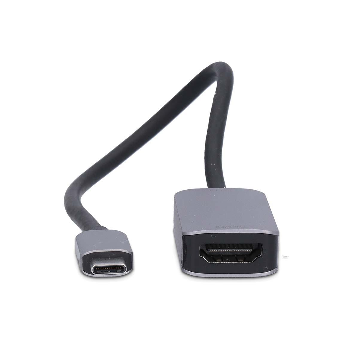 Nedis USB-C™-Adapter | USB 3.2 Gen 1 | USB-C™-Stecker | HDMI™-Ausgang | 8K@60Hz | 0,20m | Rund | Vernickelt | PVC | Schwarz | Kasten