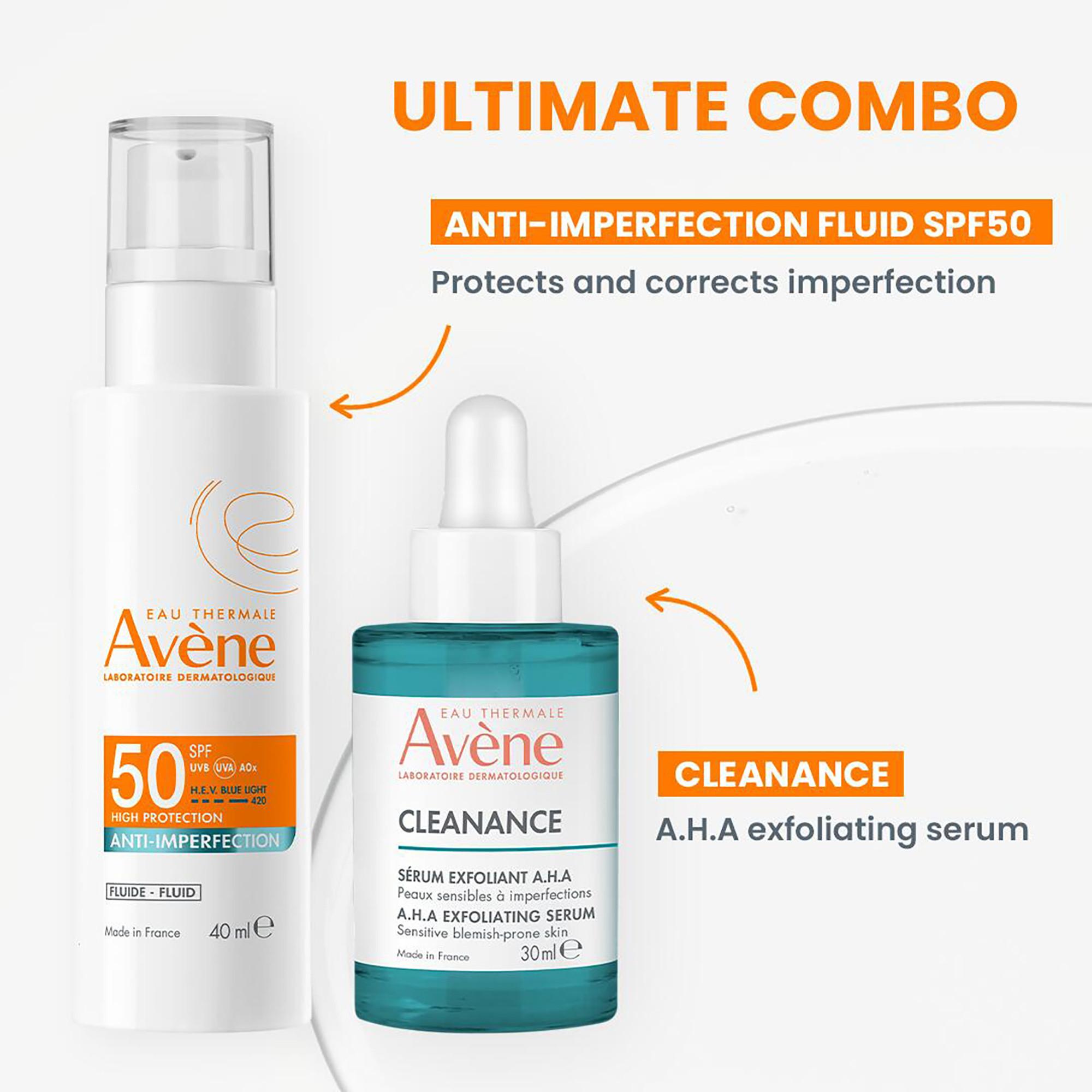 Avene Sonnenschutz Fluid Anti Unreinheiten SPF 50+