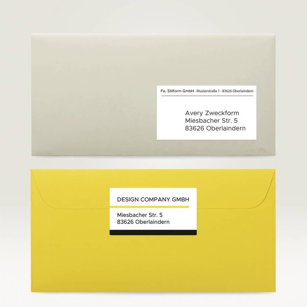Avery-Zweckform AVERY ZWECKFORM Universal-Etiketten 97x42.3mm, 1200 Stk.
