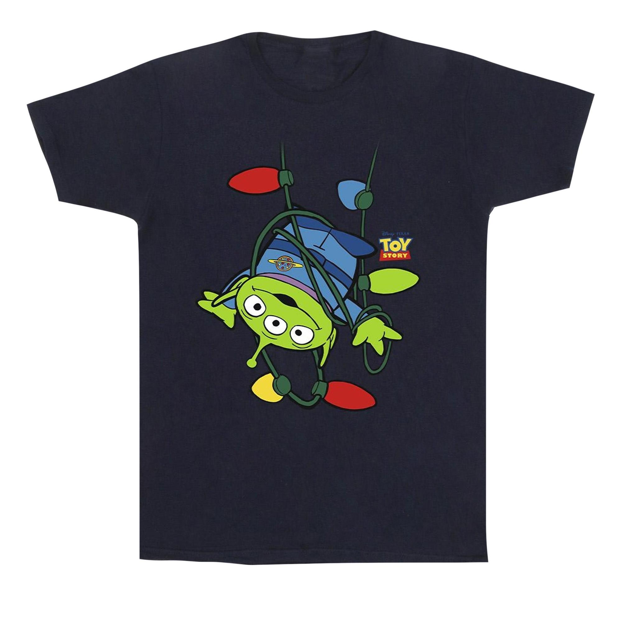 Disney Toy Story Alien Christmas Lights T-Shirt