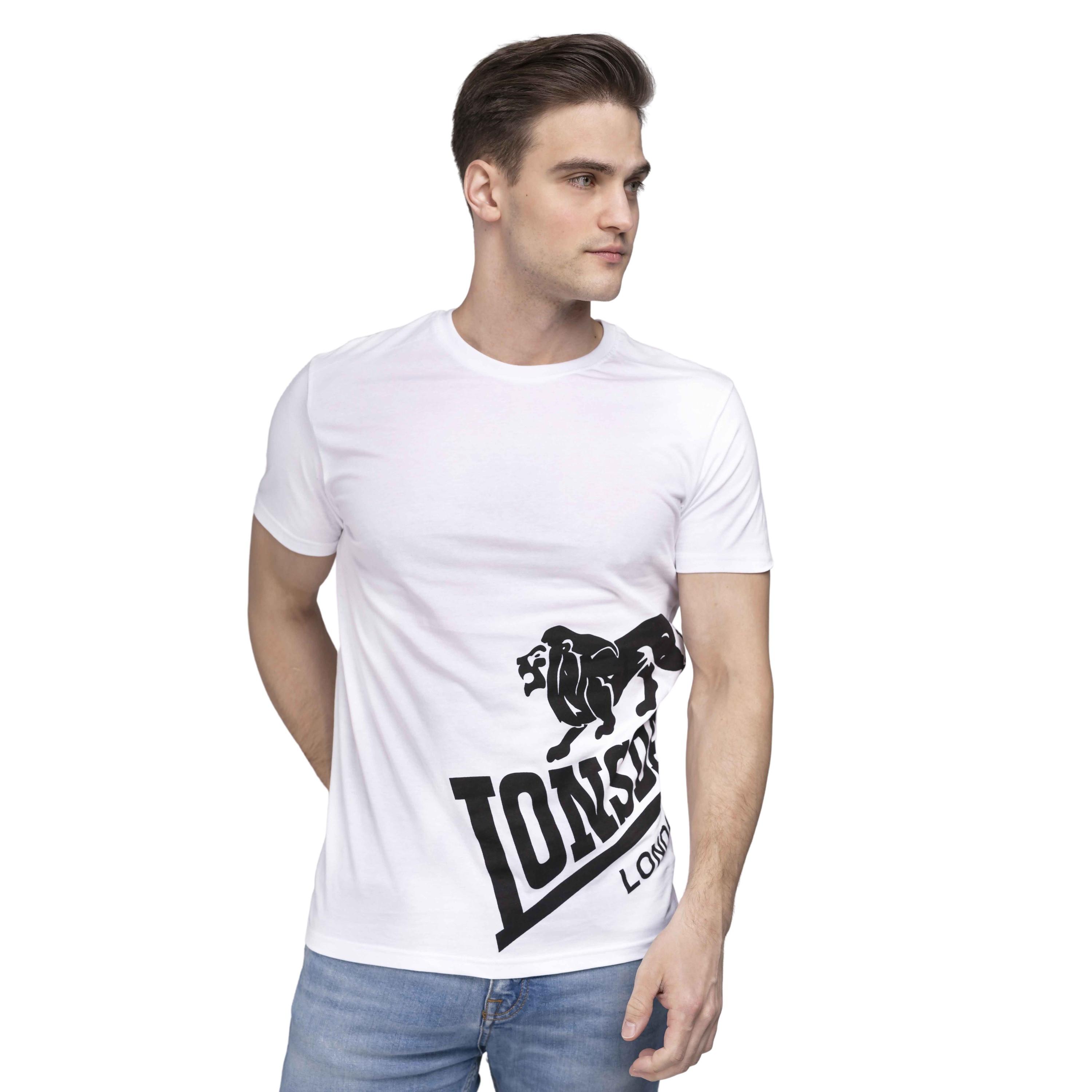 LONSDALE Dereham Logo Print T-Shirt