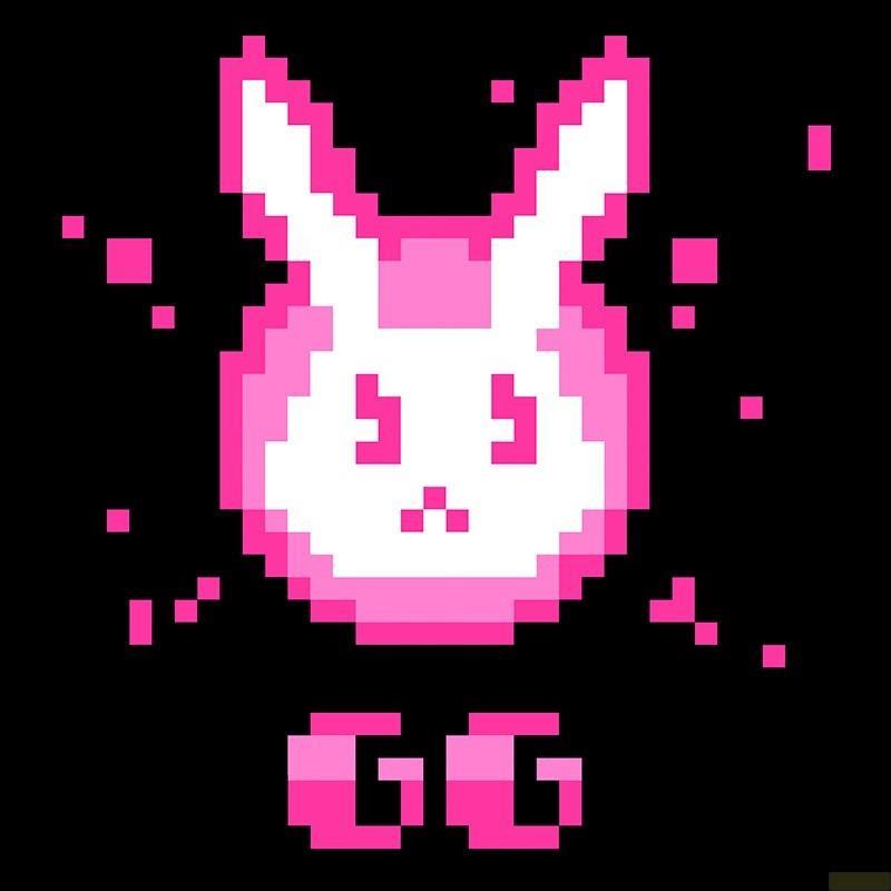 Abystyle Overwatch D.Va Pixel Art T-Shirt