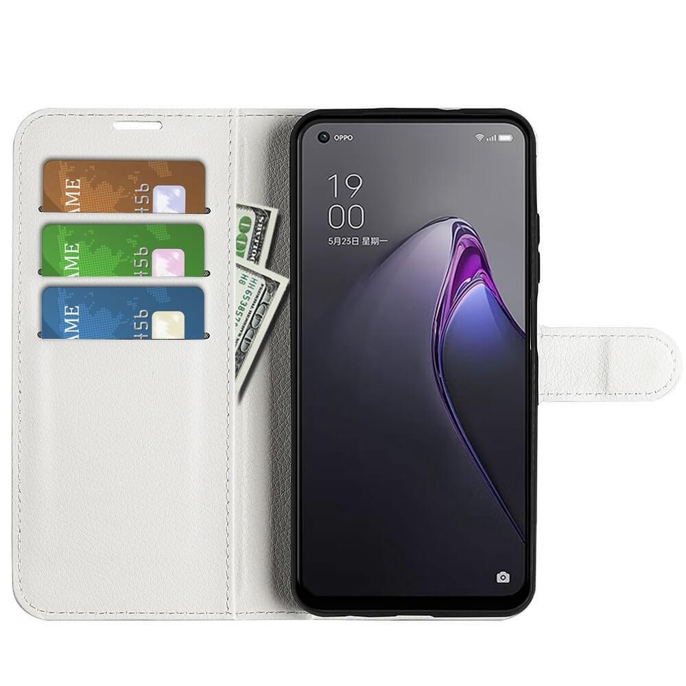 Cover-Discount OPPO Reno8 - Leder Etui Hülle