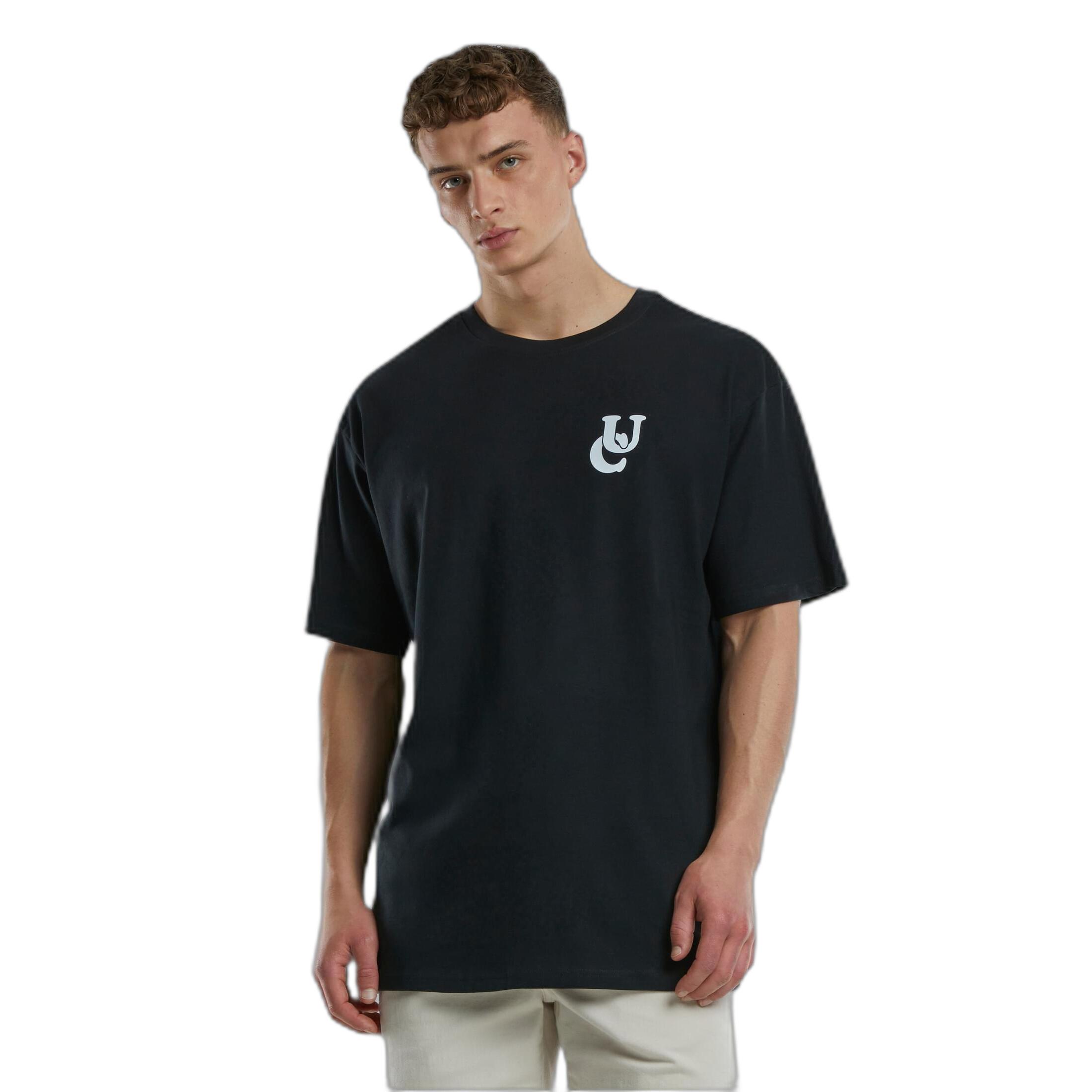 URBAN CLASSICS Oversized Weavy Logo Heavy T-Shirt