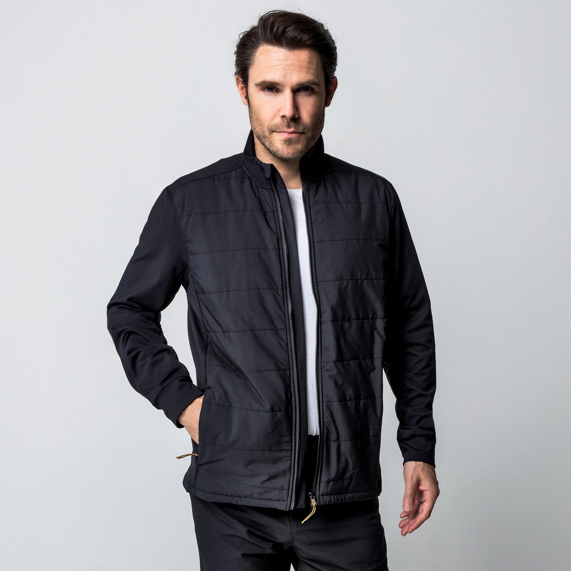 Manor Sport M-Wisconsin Jacke, Wattiert mit Kapuze