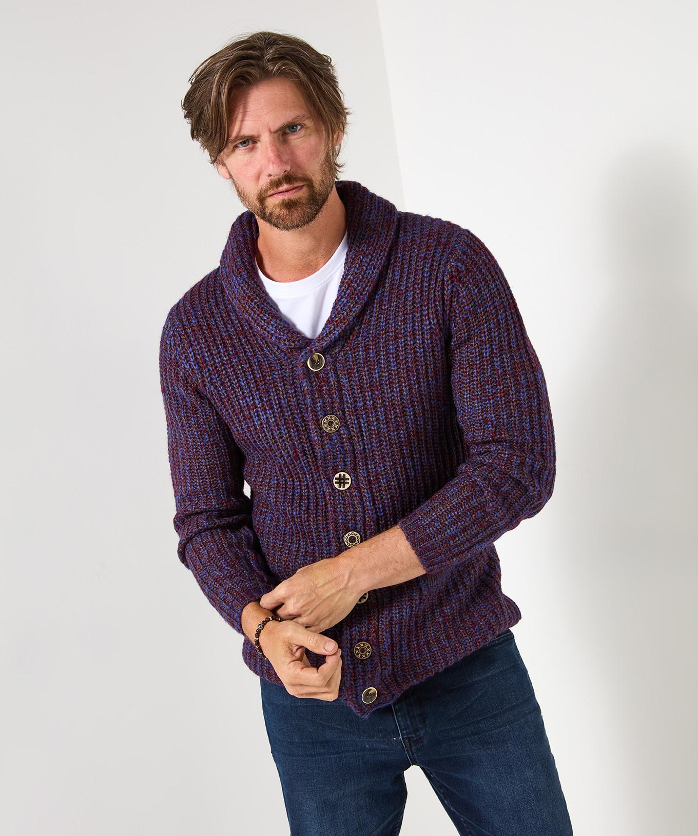 Joe Browns Stilvolle Strickjacke mit Schalkragen
