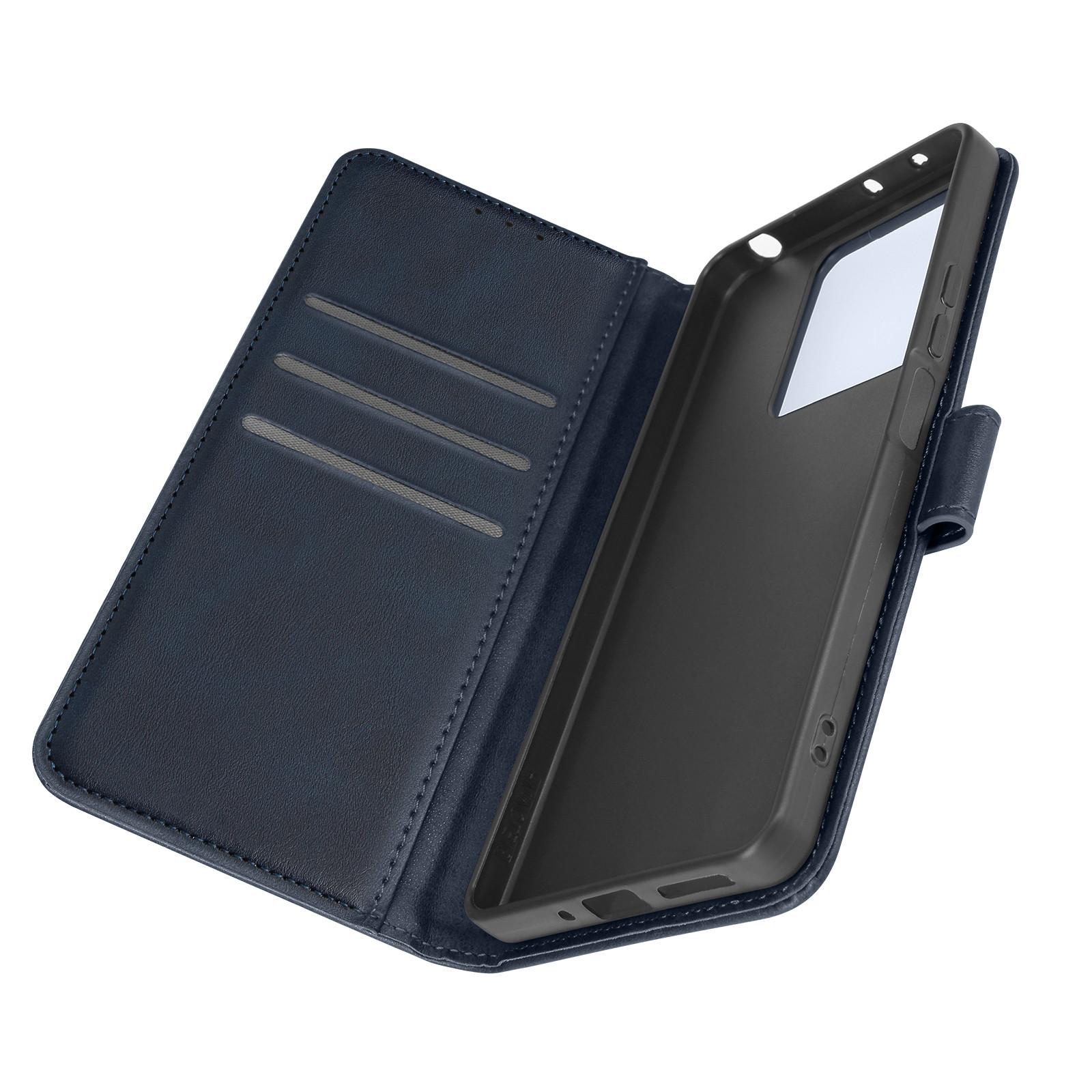 Avizar Vintage Etui Redmi Note 13 5G Blau