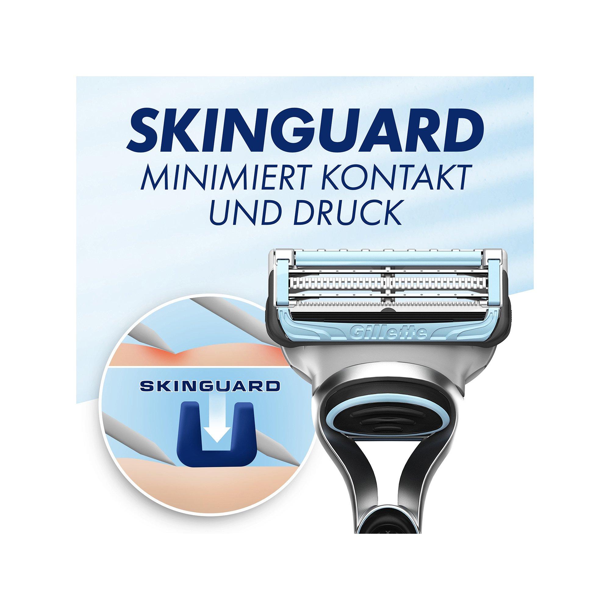 Gillette SkinGuard Sensitive Systemklingen Rasierklingen SkinGuard Sensitive