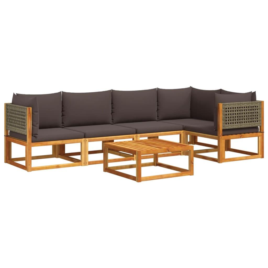 VidaXL Garten sofagarnitur akazienholz