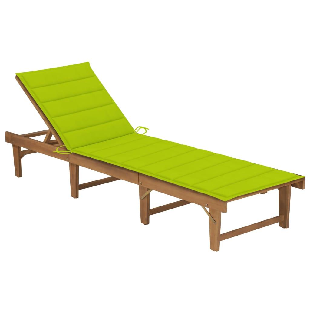 VidaXL Sonnenliege akazienholz