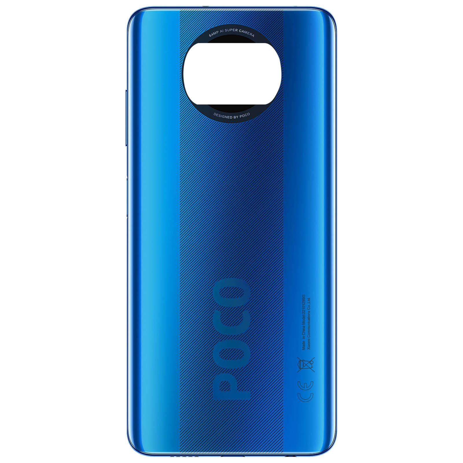 XIAOMI Xiaomi Poco X3 Akkudeckel Blue