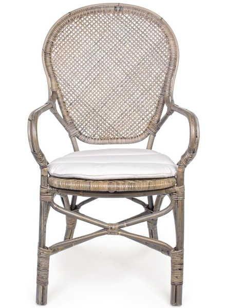 mutoni Gartensessel mit Armlehne Edelina Natur