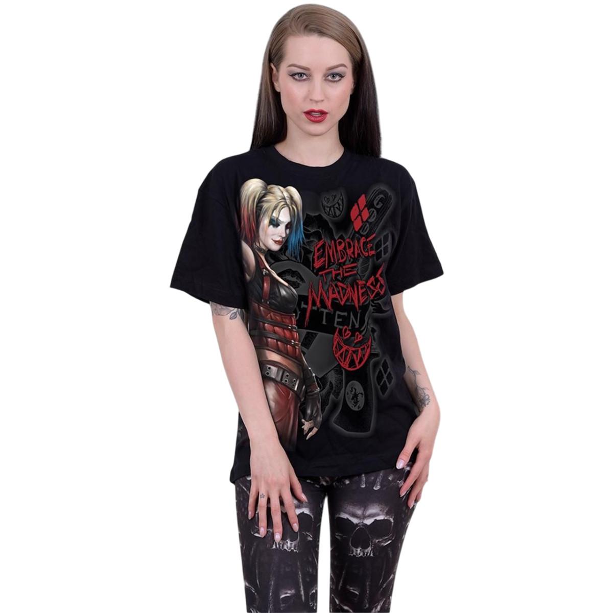 Harley Quinn Embrace Madness T-Shirt