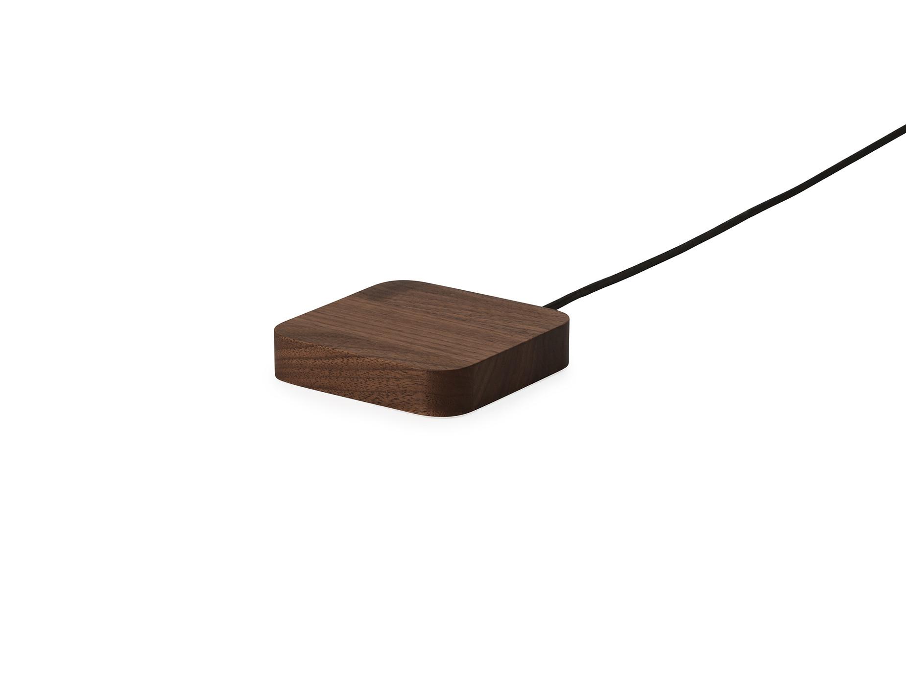 Oakywood Charging Pad (OakyBlocks) Kabelloses Schreibtisch-Ladegerät aus Holz