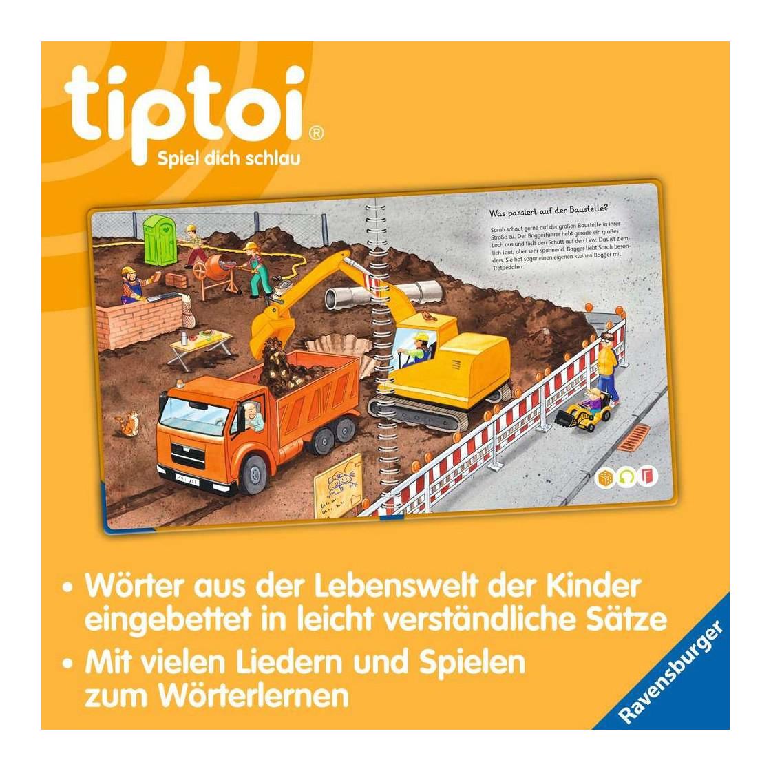 tiptoi® Mein Wörter-Bilderbuch Unterwegs Follert, Yvonne; Rau, Katja (Illustrationen) Gebundene Ausgabe
