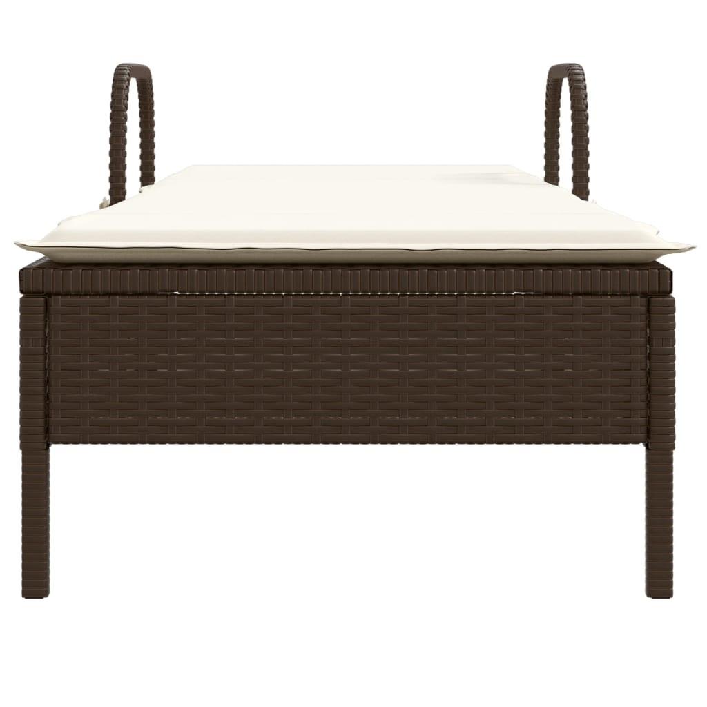 VidaXL Sonnenliege poly-rattan