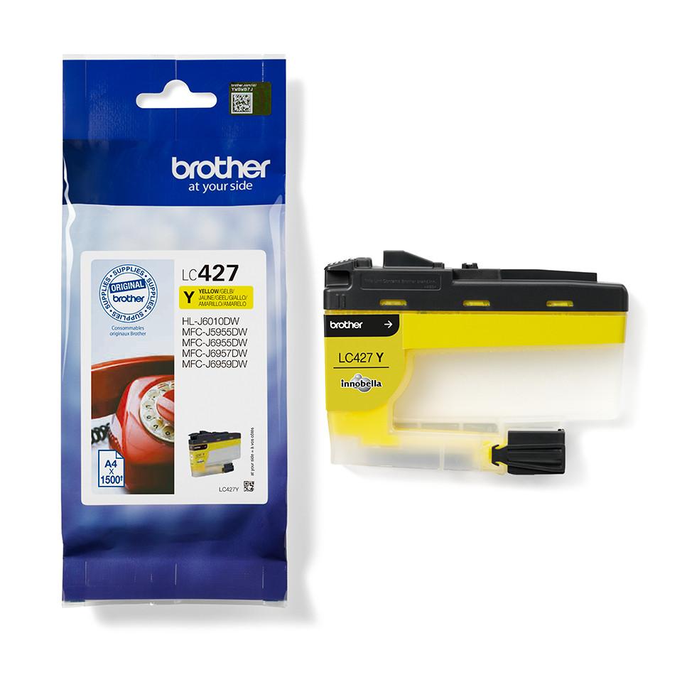 brother BROTHER Tintenpatrone yellow LC-427Y MFC-J5955 1500 Seiten