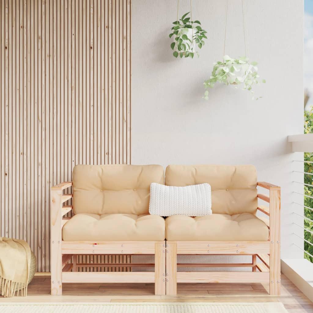 VidaXL Ecksofa holz