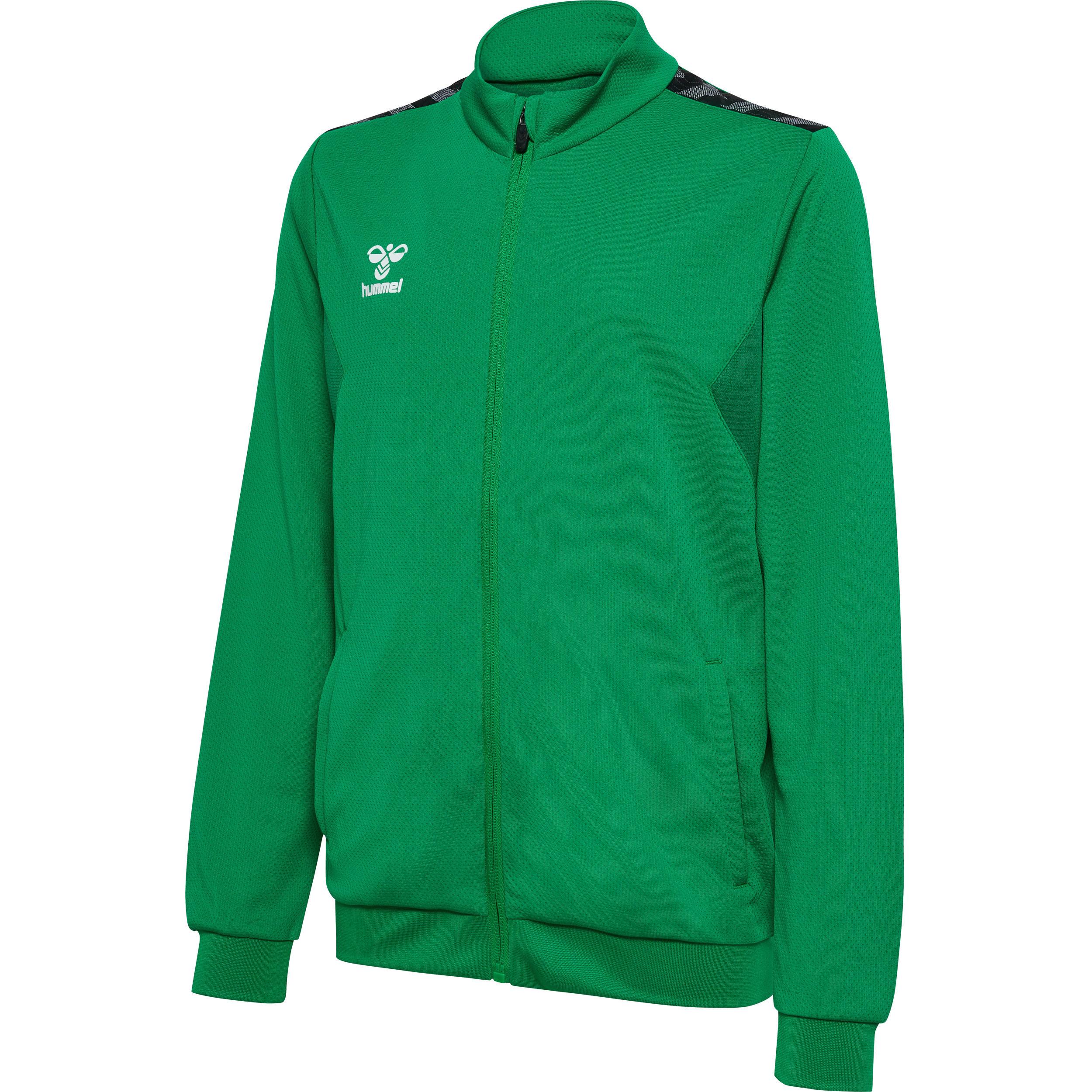 Hummel kinder polyester zipper trainingsjacke authentic