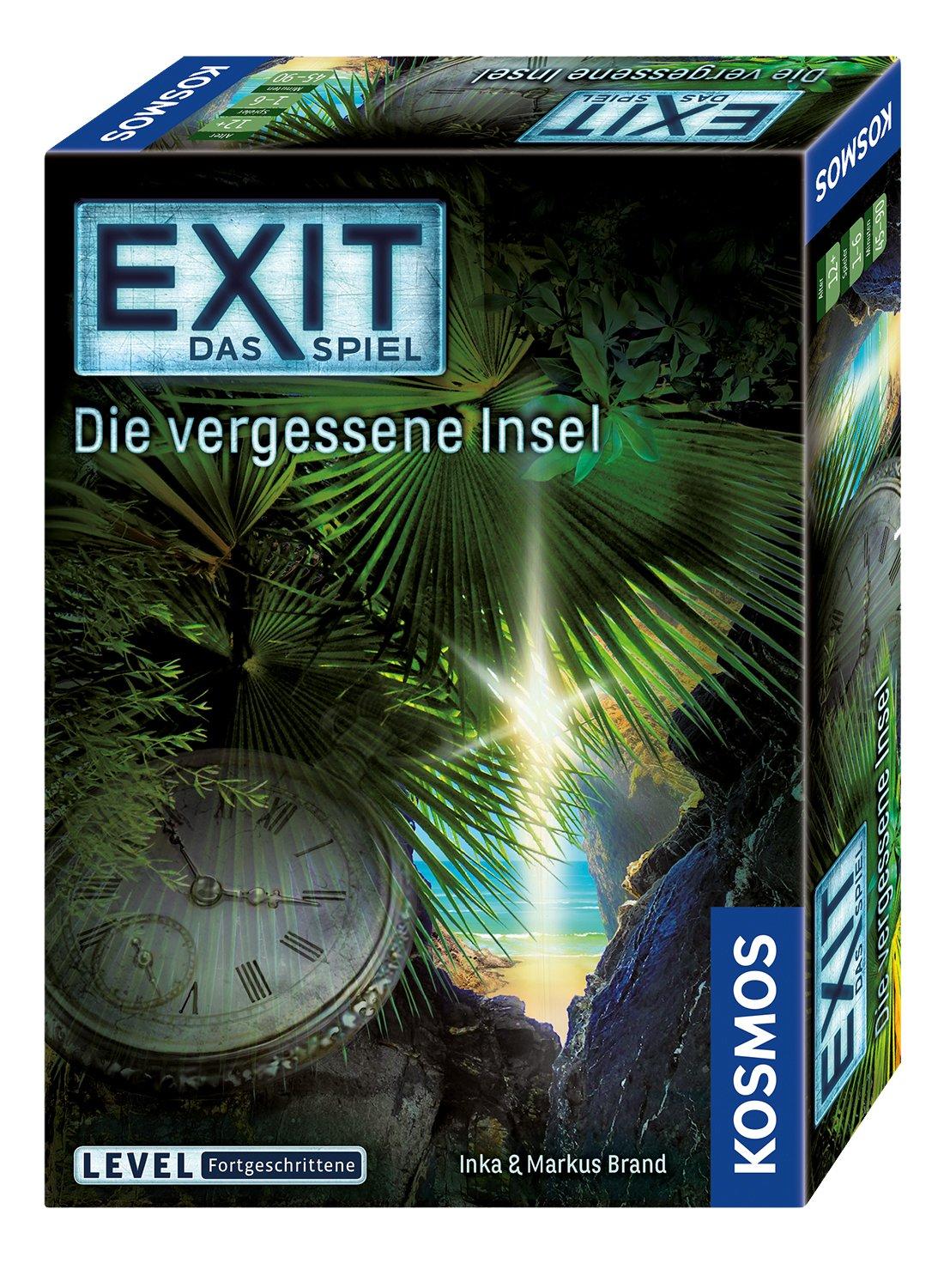 Kosmos Escape Room EXIT Das Spiel - Die vergessene Insel, Deutsch