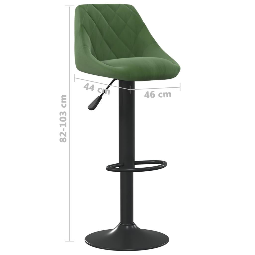 VidaXL Barhocker samt