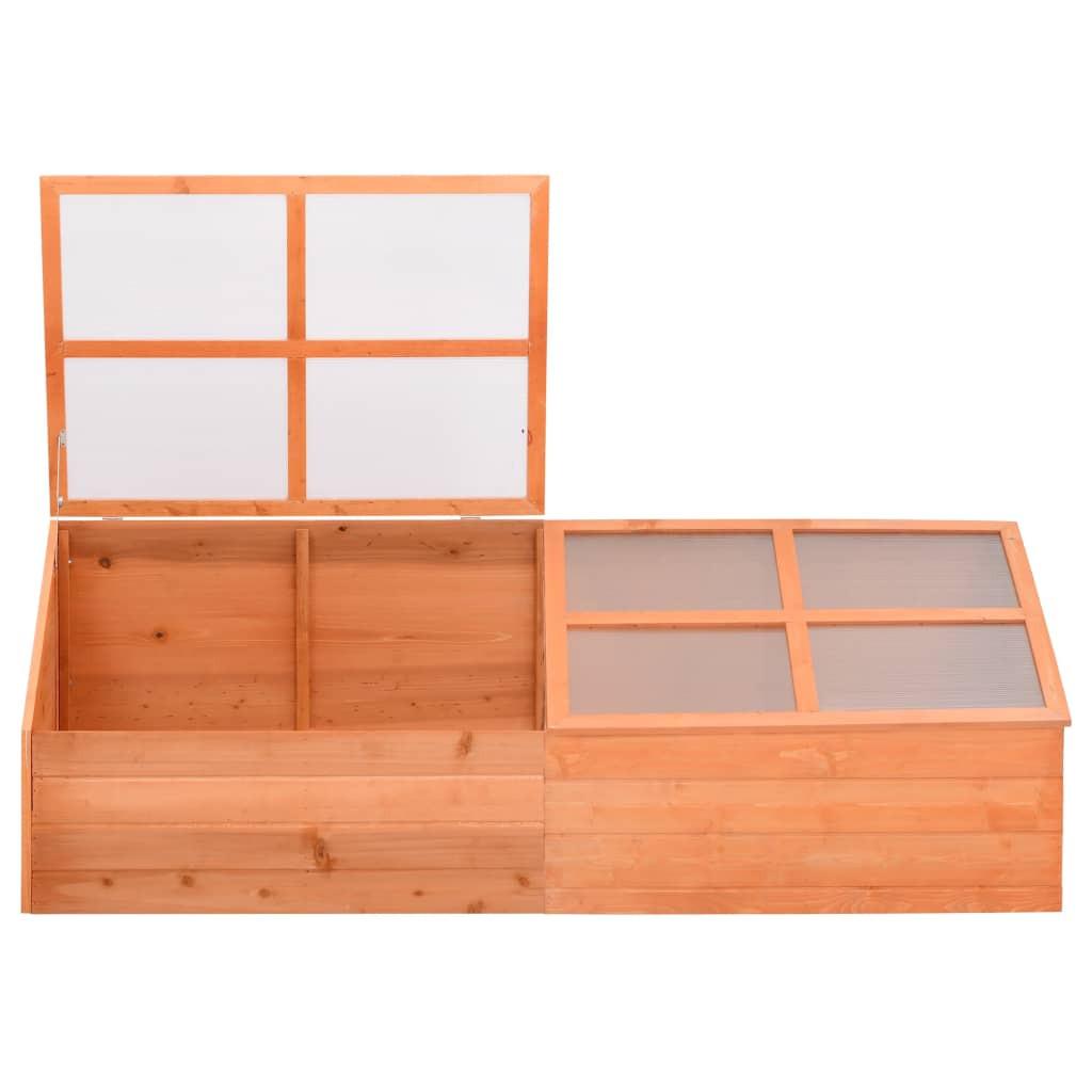 VidaXL Gewächshaus holz