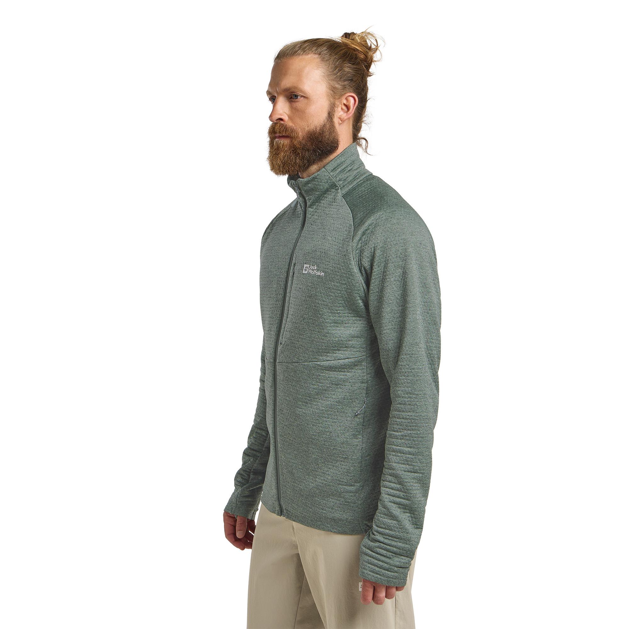 Jack Wolfskin Taiga Fz M Fleecejacke ohne Kapuze
