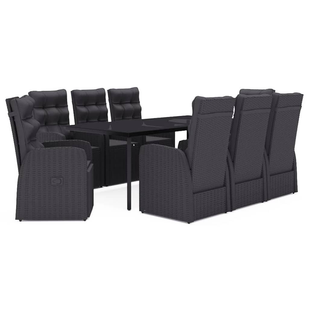 VidaXL Garten essgruppe poly-rattan