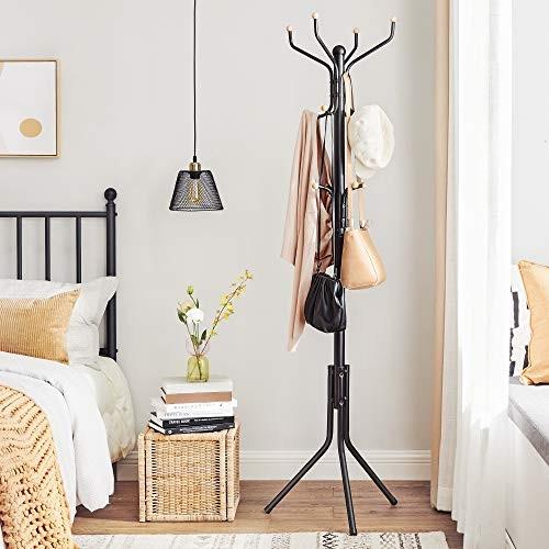Pricenet Stabile, platzsparende Garderobe mit 12 Haken