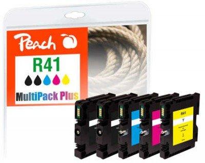 Peach 320188 Druckerpatrone 5 Stück(e) Kompatibel Hohe (XL-) Ausbeute Schwarz, Cyan, Magenta, Gelb
