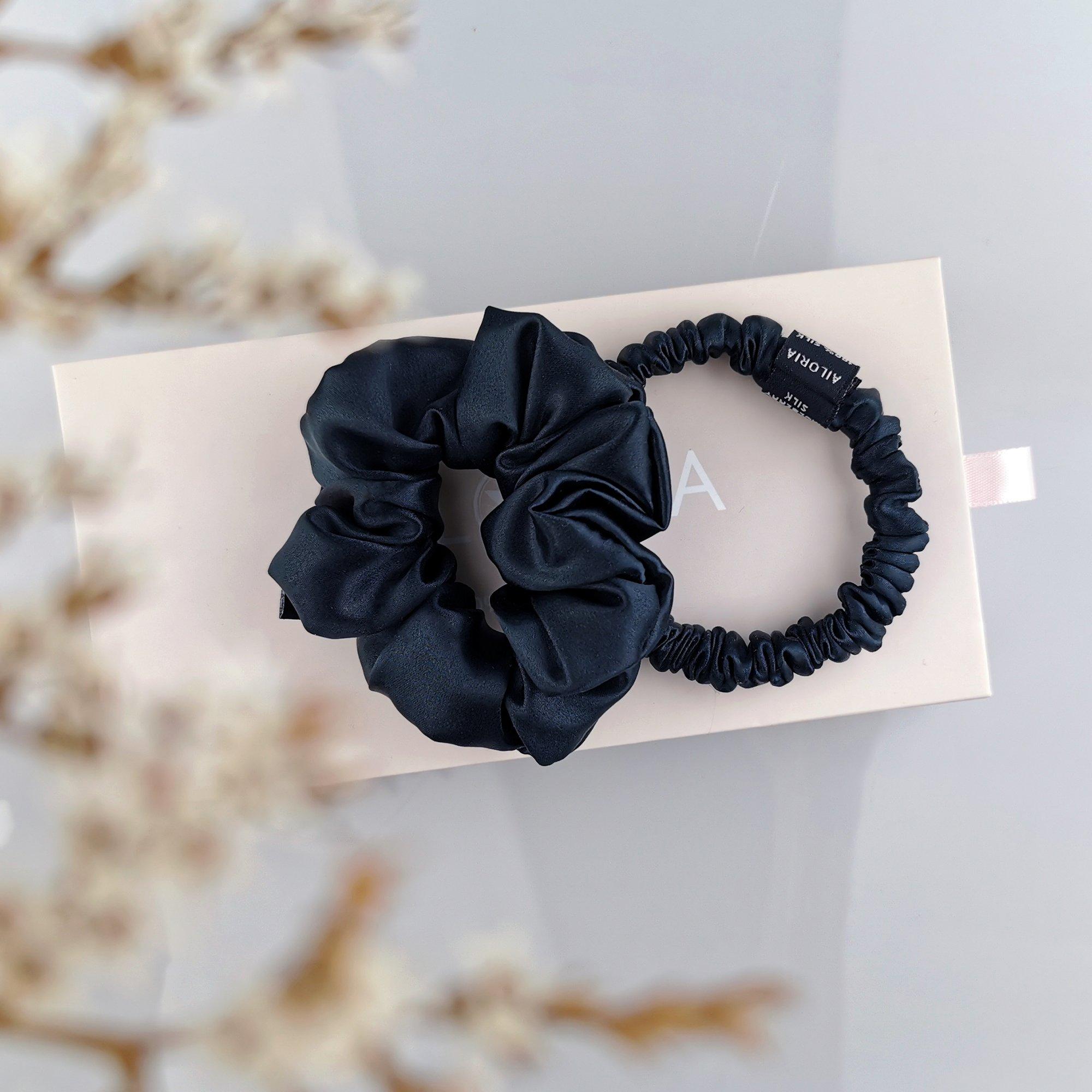 AILORIA DOUX Set Scrunchies S und M aus Seide