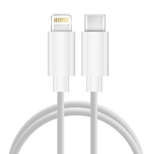Avizar USB-C / Lightning Kabel Weiß 2m