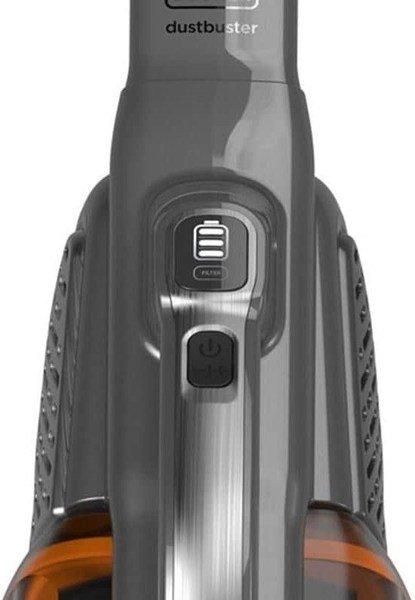 BLACK+DECKER BLACK+DECKER Akku-Handsauger 36 Wh 18 V Lithium Titanium, Silber, Schwarz