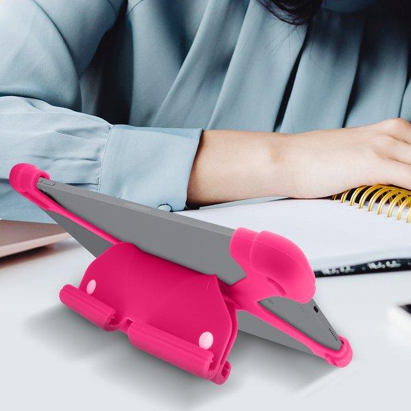 Avizar Stoßfeste Schutzhülle für Tablets rosa