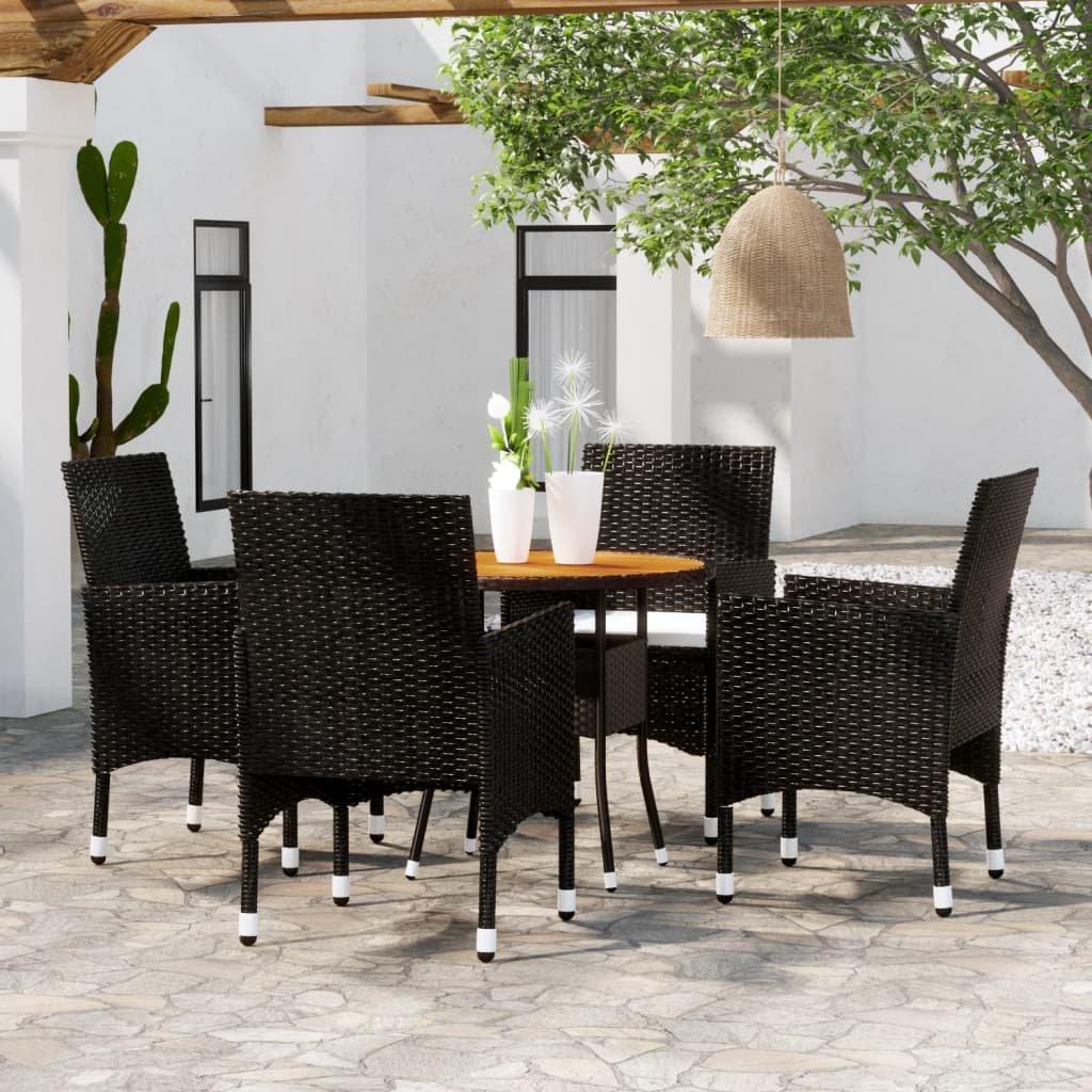 VidaXL Garten essgruppe poly-rattan