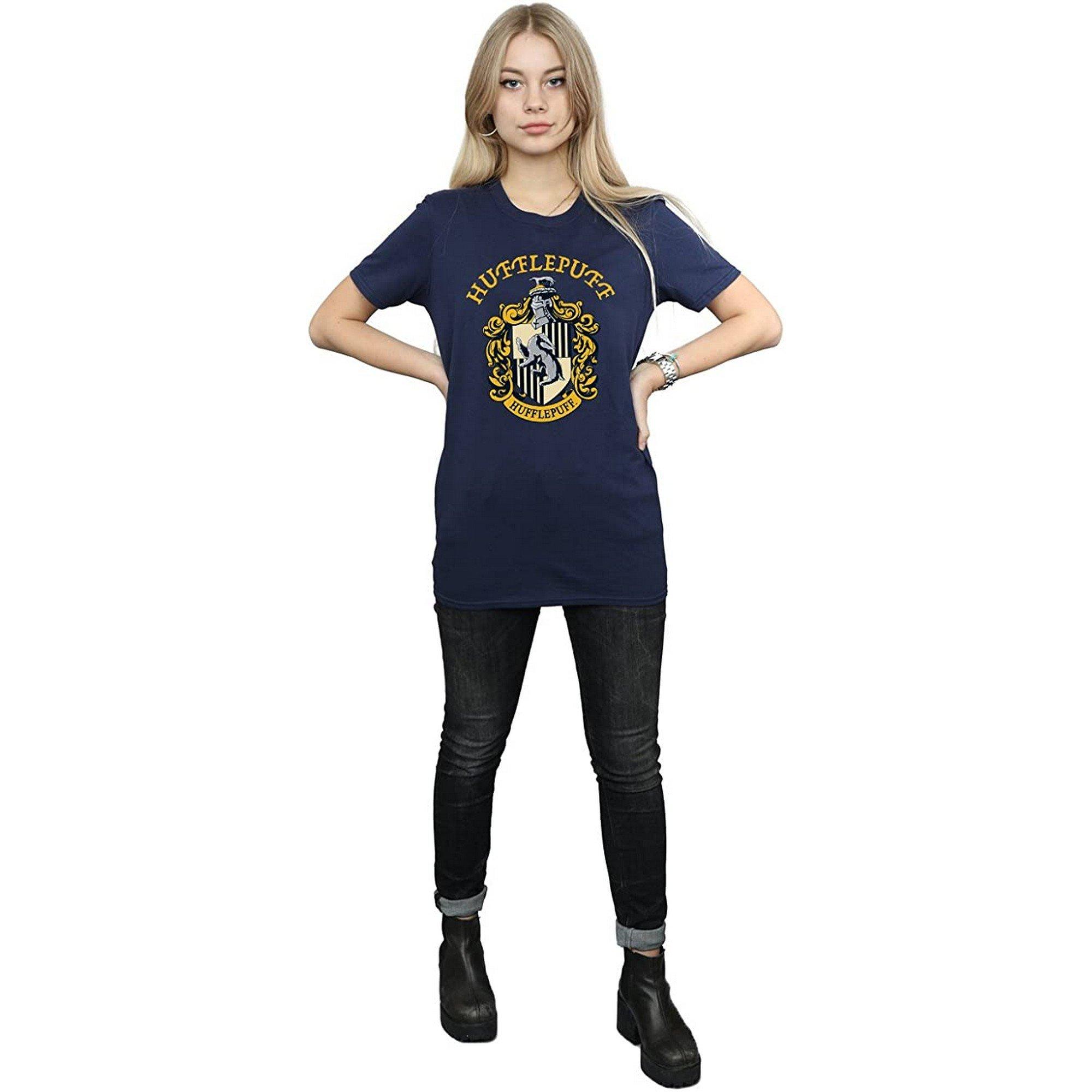 Harry Potter Hufflepuff Wappen Kurzarm T-Shirt