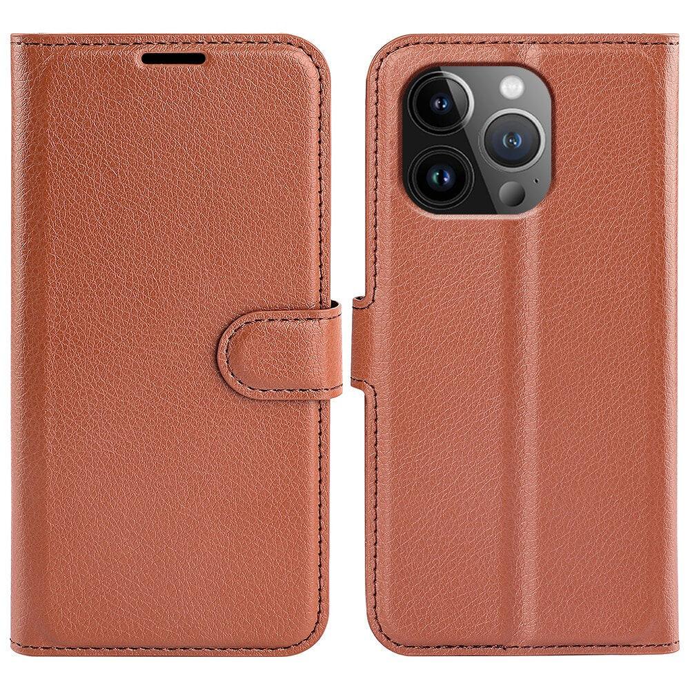 Cover-Discount iPhone 15 Pro - Leder Etui Hülle