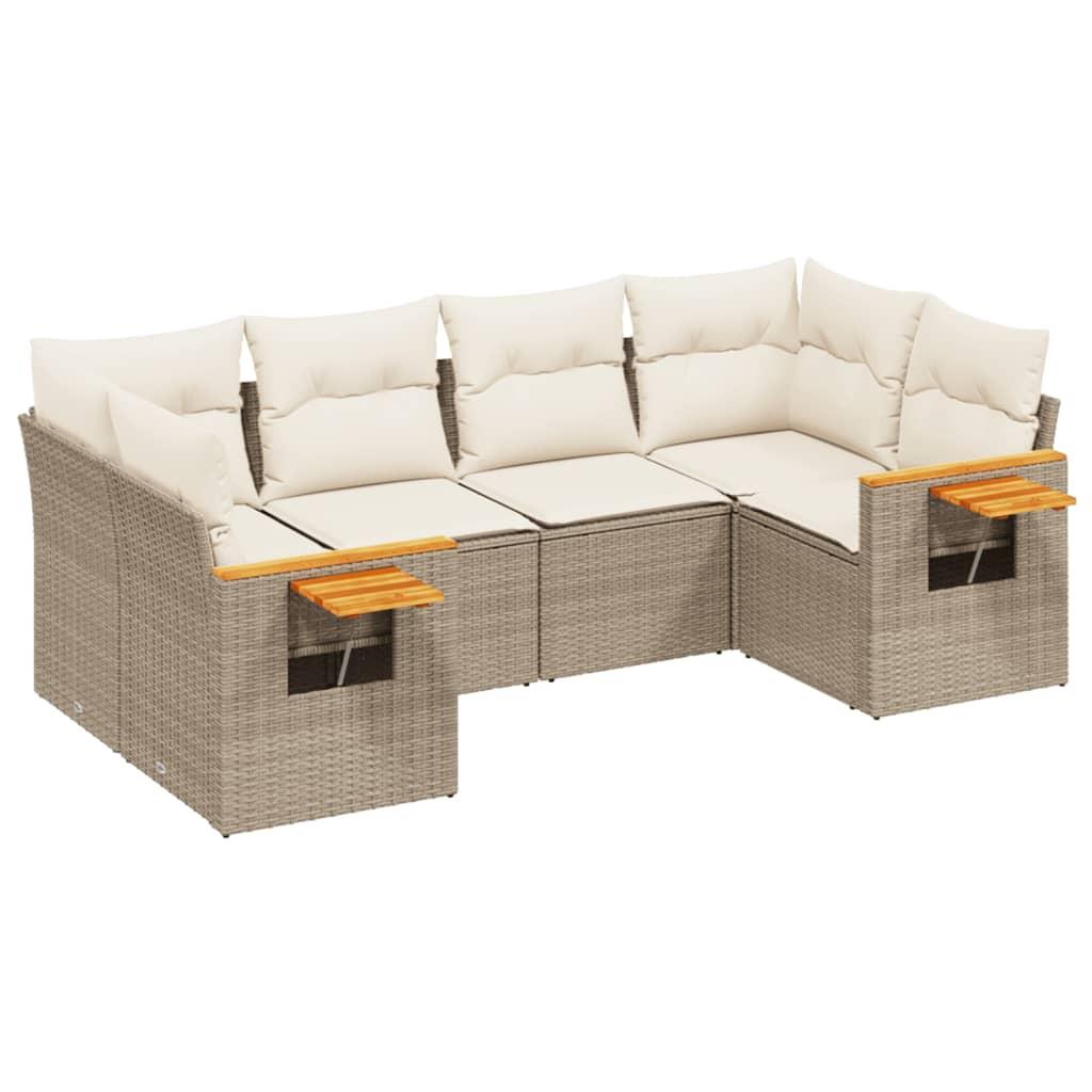 VidaXL Garten sofagarnitur poly-rattan